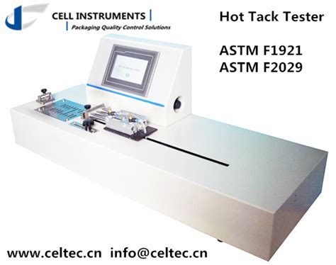 Hot Tack Testing purchaser|astm f1921.